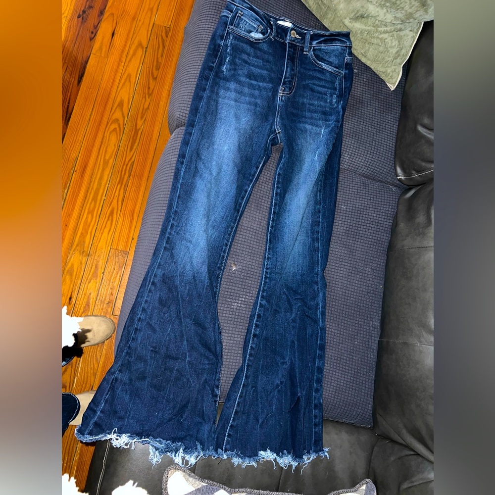 KanCan high rise flare jeans